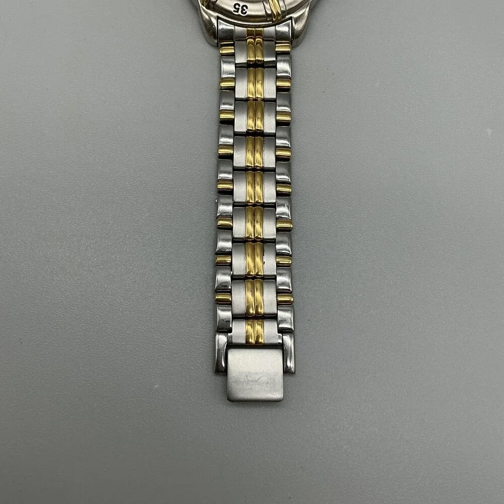Caravelle By Bulova Mens Watch 37mm Two Tone 40C53 Non Running